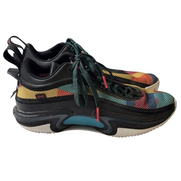 Nike Air Jordan 36 Low Black Multicolor Mens Sneakers Size 8.5 DH0833-063 main image 5